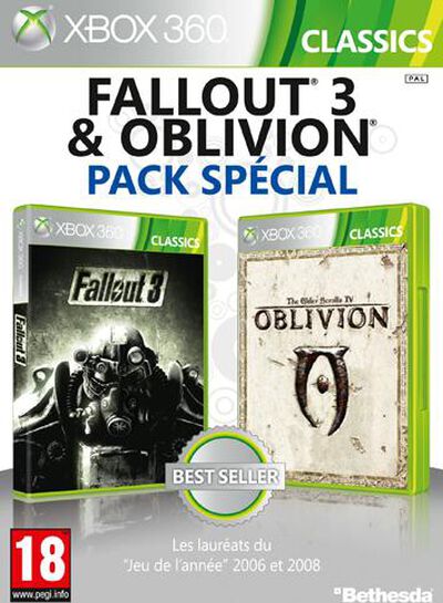 Pack The Elder Scrolls Iv : Oblivion + Fallout 3