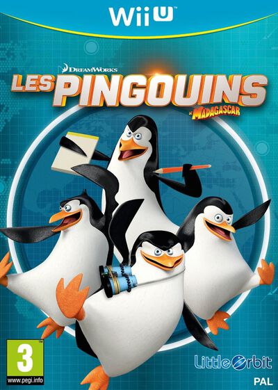 Les Pingouins De Madagascar Wii U
