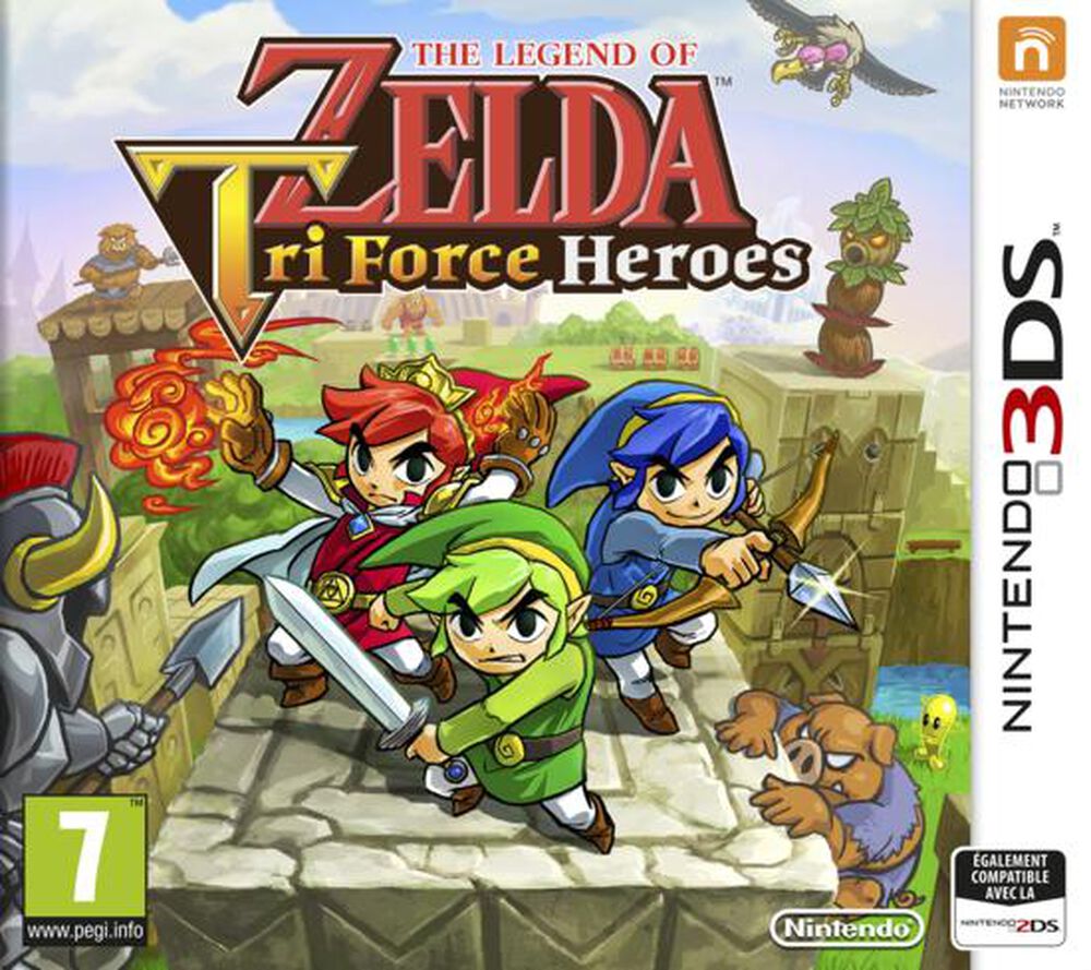 The Legend Of Zelda Tri Force Heroes 3Ds