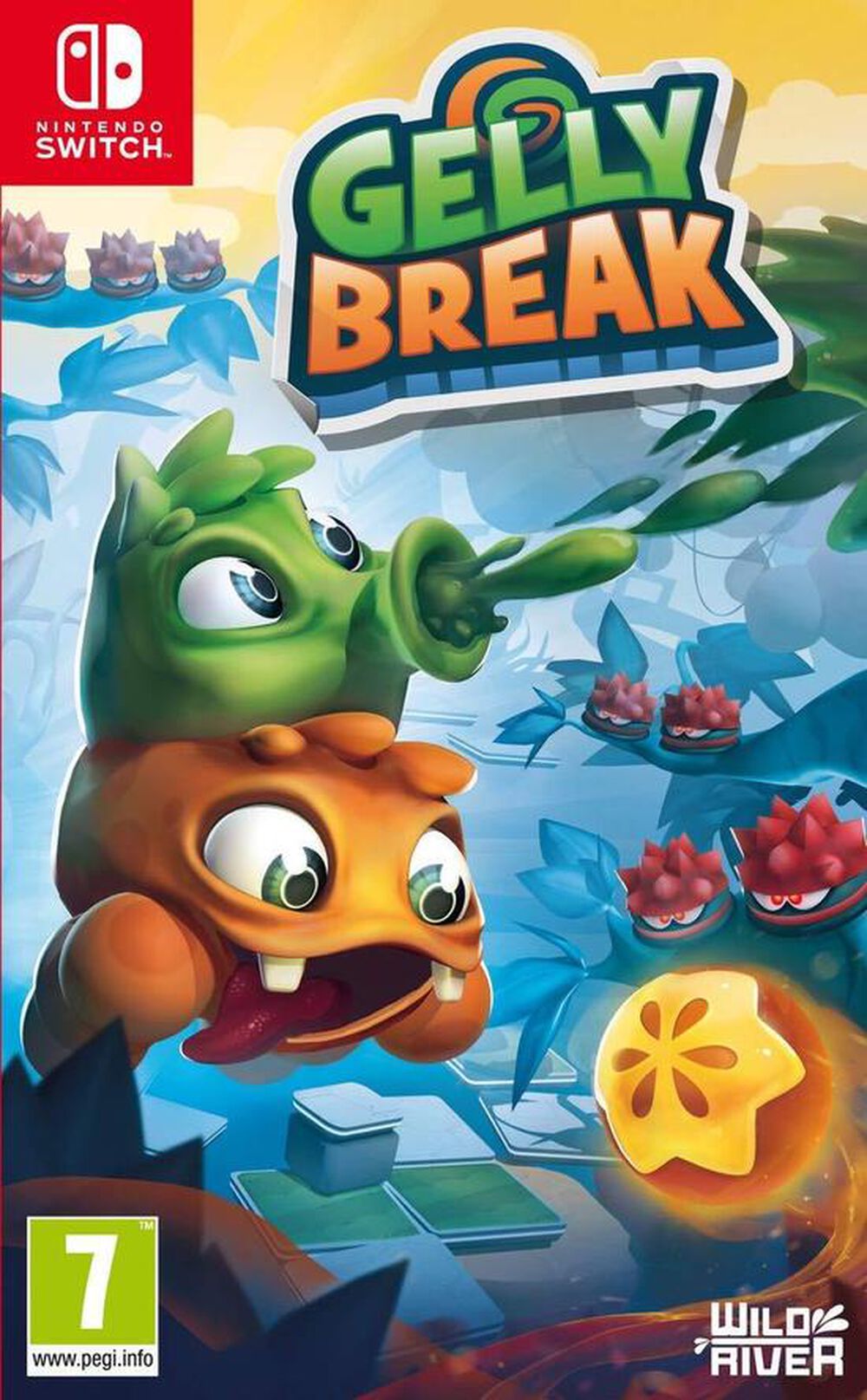 Pochette avant du jeu * Gelly Break SWITCH