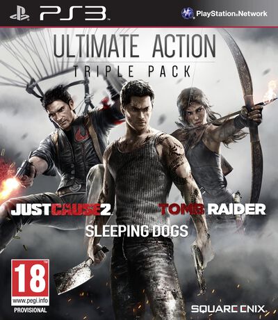 Action Pack : Tomb Raider + Just Cause 2 + Sleeping Dogs