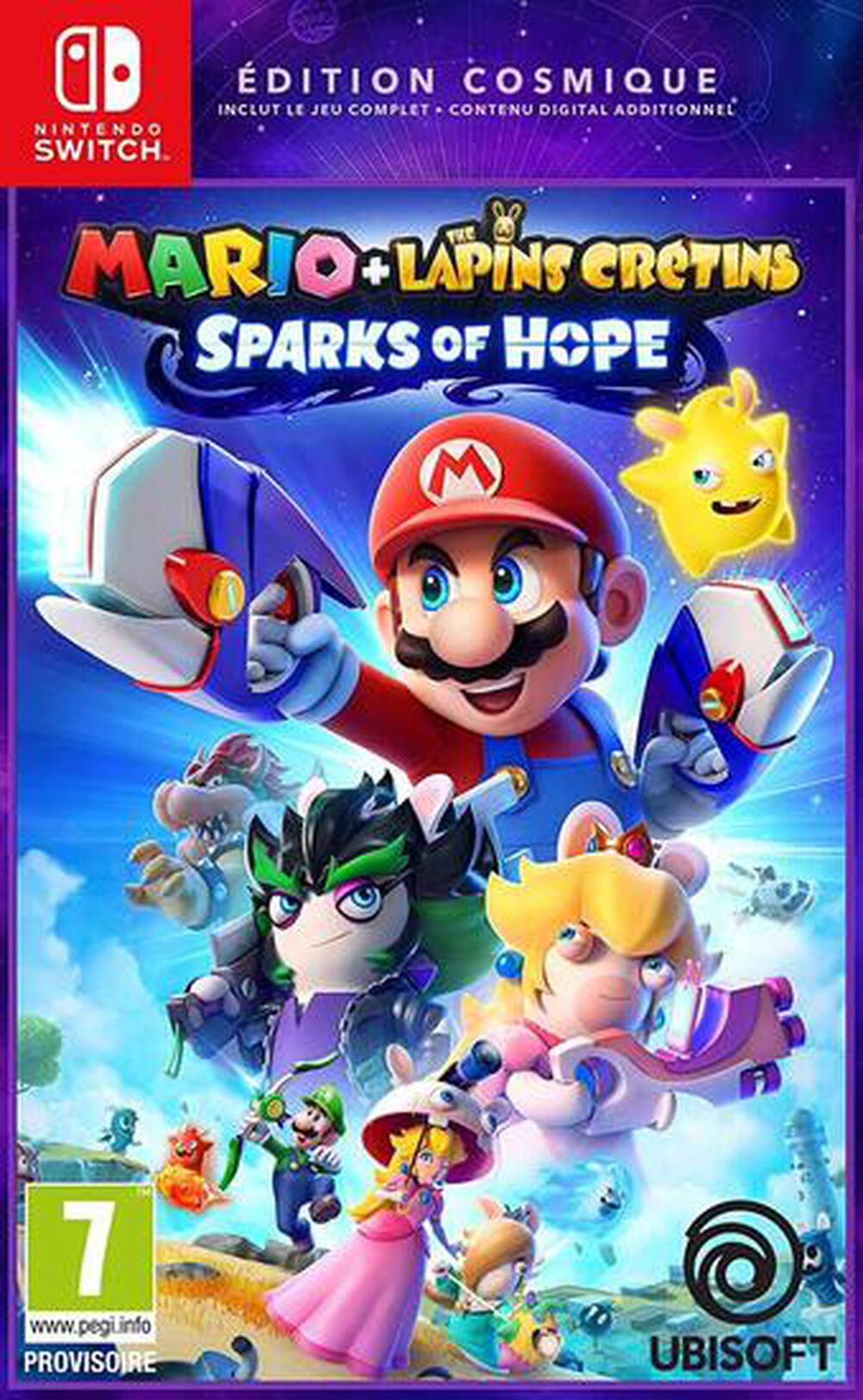 Mario Et Lapins Cretins Sparks Of Hope Cosmic Edition Nintendo Switch
