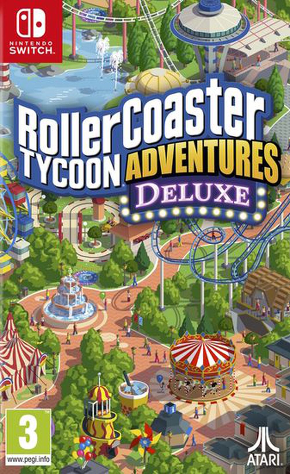 Rollercoaster Tycoon Adventures Switch