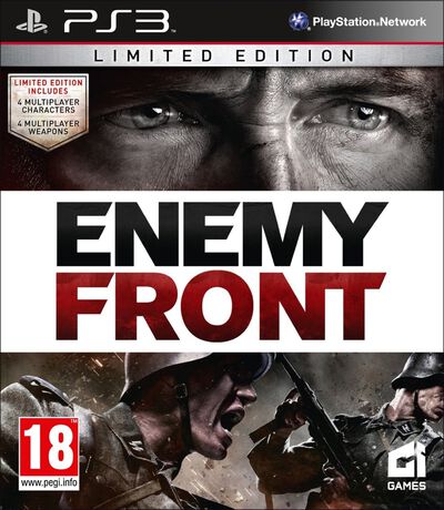 Enemy Front Edition Limitée Ps3