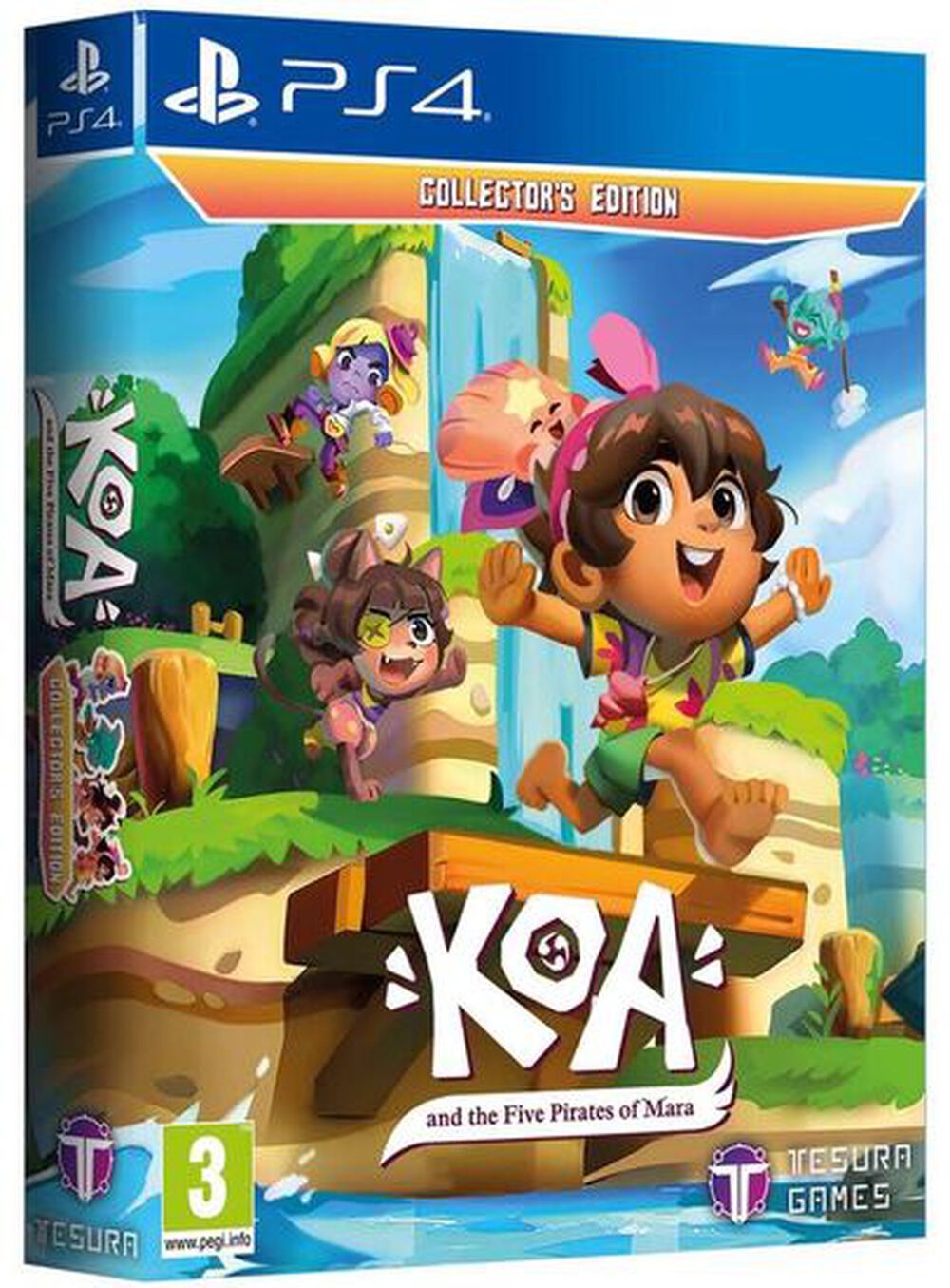 Pochette avant du jeu Koa And The Five Pirates Of Mara Collector's Edition PS4