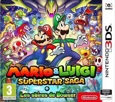 Mario & Luigi Superstar Saga + Les Sbires De Bowser 3Ds