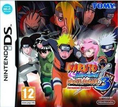 Naruto Shippuden Ninja Council 3, European Version Ds