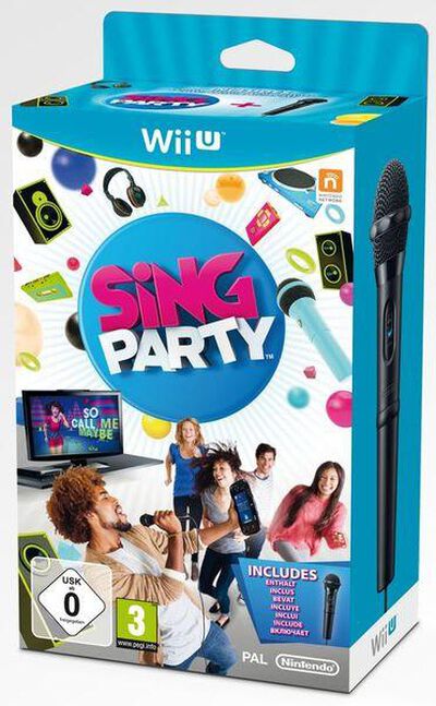 Sing Party + Microphone Wii U