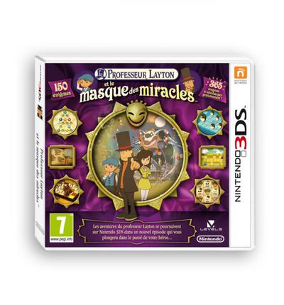 Professeur Layton Et Le Masque Des Miracles 3Ds