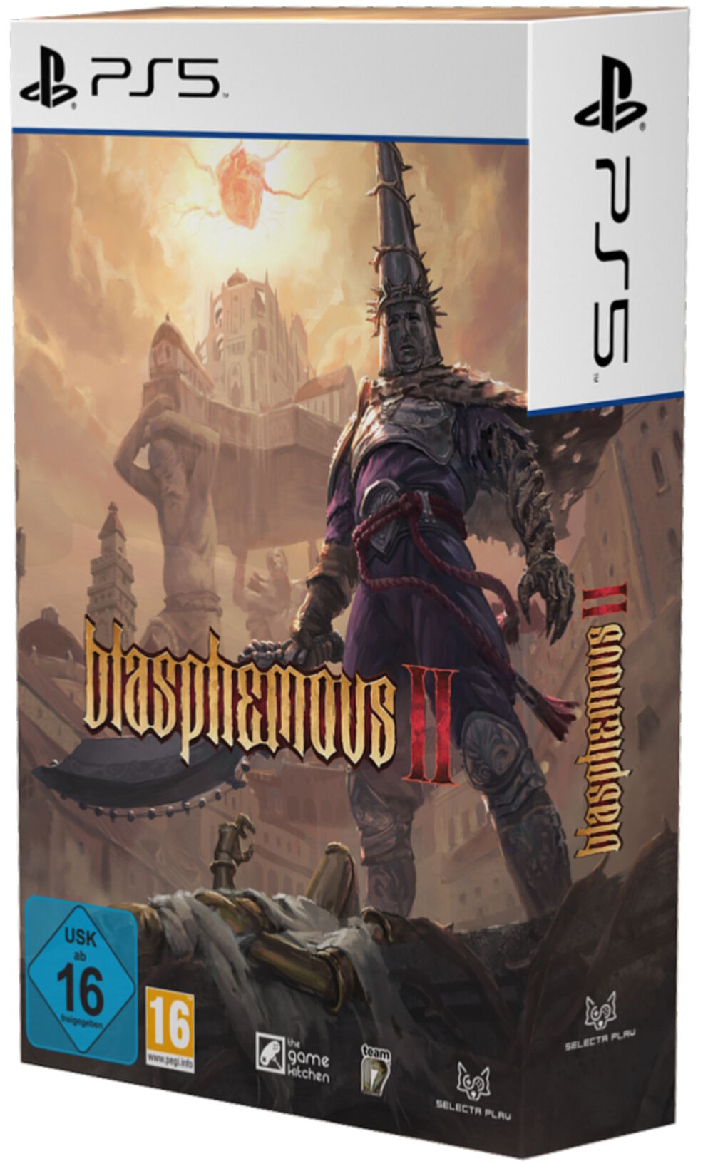 Pochette avant du jeu Blasphemous 2 Limited Collector's Edition PS5
