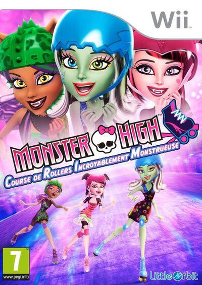 Monster High : Course De Rollers Incroyablement Monstrueuse Wii