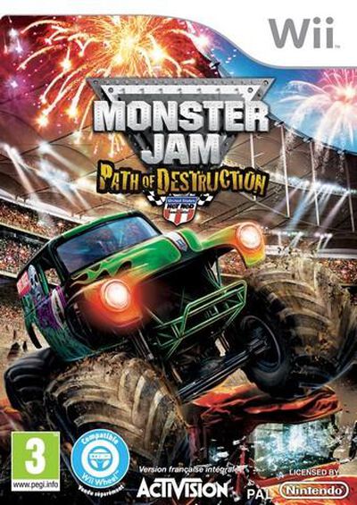 Monster Jam : Path Of Destruction + Volant Wii