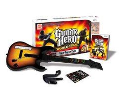 Guitar Hero, World Tour + Guitare Wii