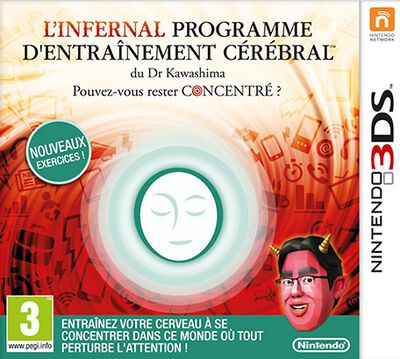 L'Infernal Programme D'Entraînement Cérébral Du Dr Kawashima. Pouvez-Vous Rester Concentré? 3Ds