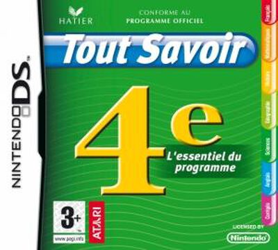 Tout Savoir 4Eme Ds