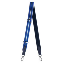 Bandoulière , Toile - Cobalt
