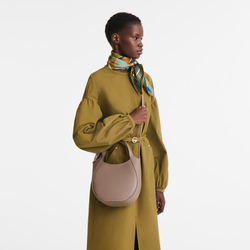 Sac à main S Le Foulonné , Cuir - Taupe
