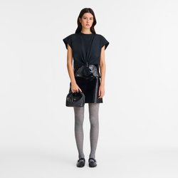 Sac à main XS Le Pliage Xtra , Cuir - Noir