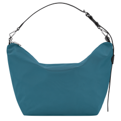 Sac porté épaule M Le Slouchy , Toile - Paon