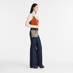 Sac cabas XS Épure , Cuir - Tourterelle
