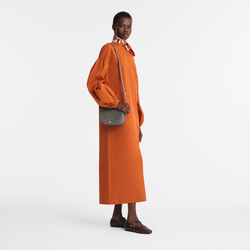 Sac bandoulière S Épure , Cuir - Tourterelle