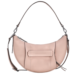 Sac bandoulière S Longchamp 3D , Cuir - Pétale