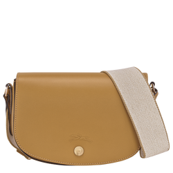 Sac bandoulière S Épure , Cuir - Muscade