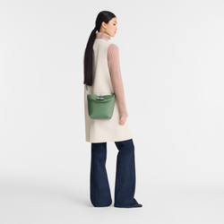 Sac seau XS Le Roseau , Cuir - Origan