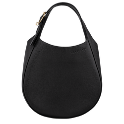 Sac à main S Le Foulonné , Cuir - Noir