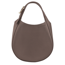 Sac à main S Le Foulonné , Cuir - Taupe