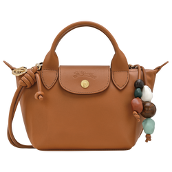 Sac à main XS Le Pliage Xtra , Cuir - Cajou