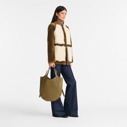 Sac cabas XL Le Foulonné , Cuir - Capre
