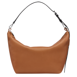 Sac porté épaule M Le Slouchy , Cuir - Cajou