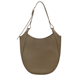 Sac porté épaule L Le Foulonné , Cuir - Capre