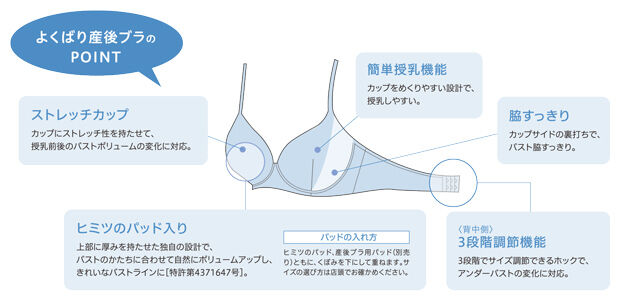 よくばり産後ブラ
