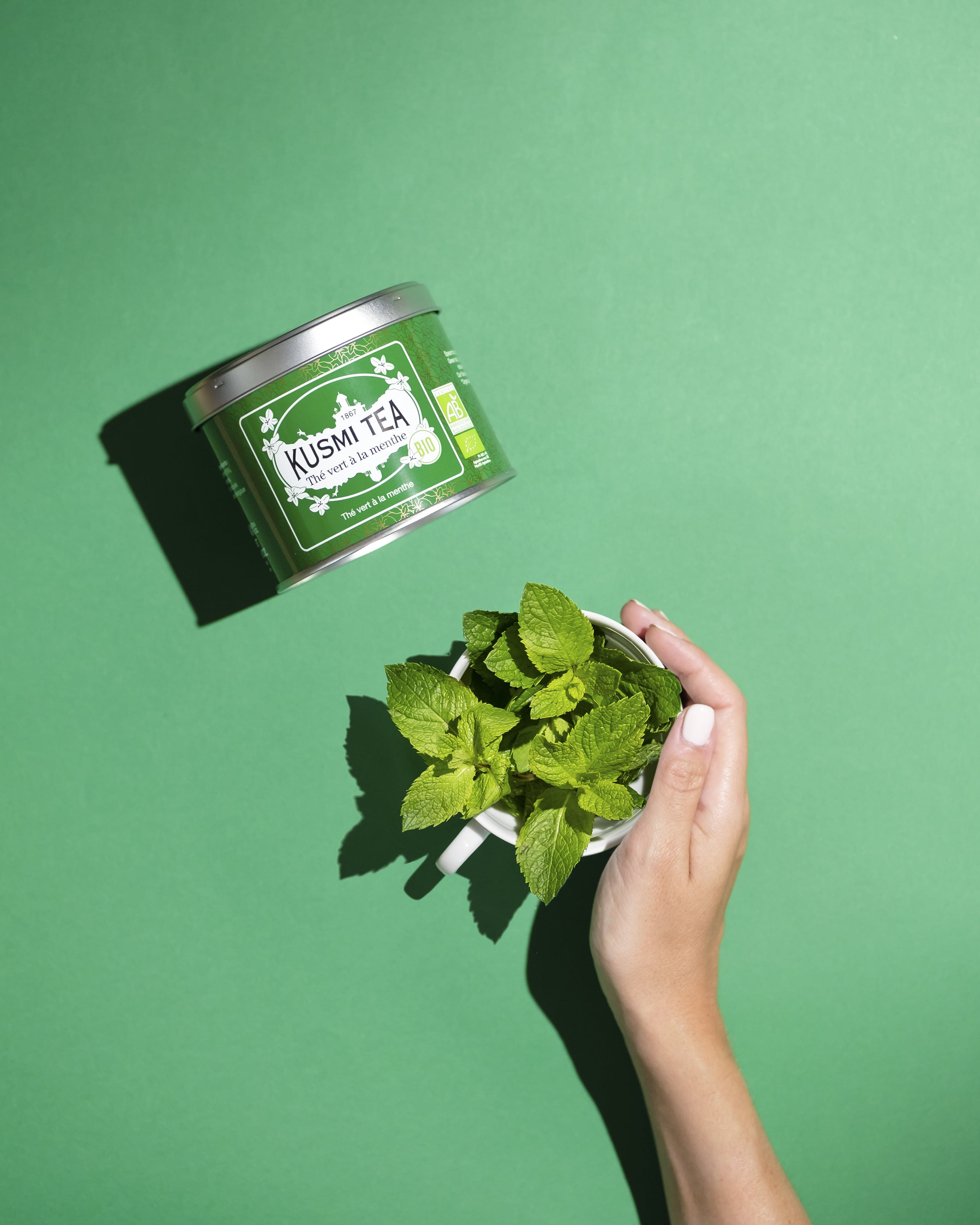 Spearmint green tea (Organic) - Kusmi Tea