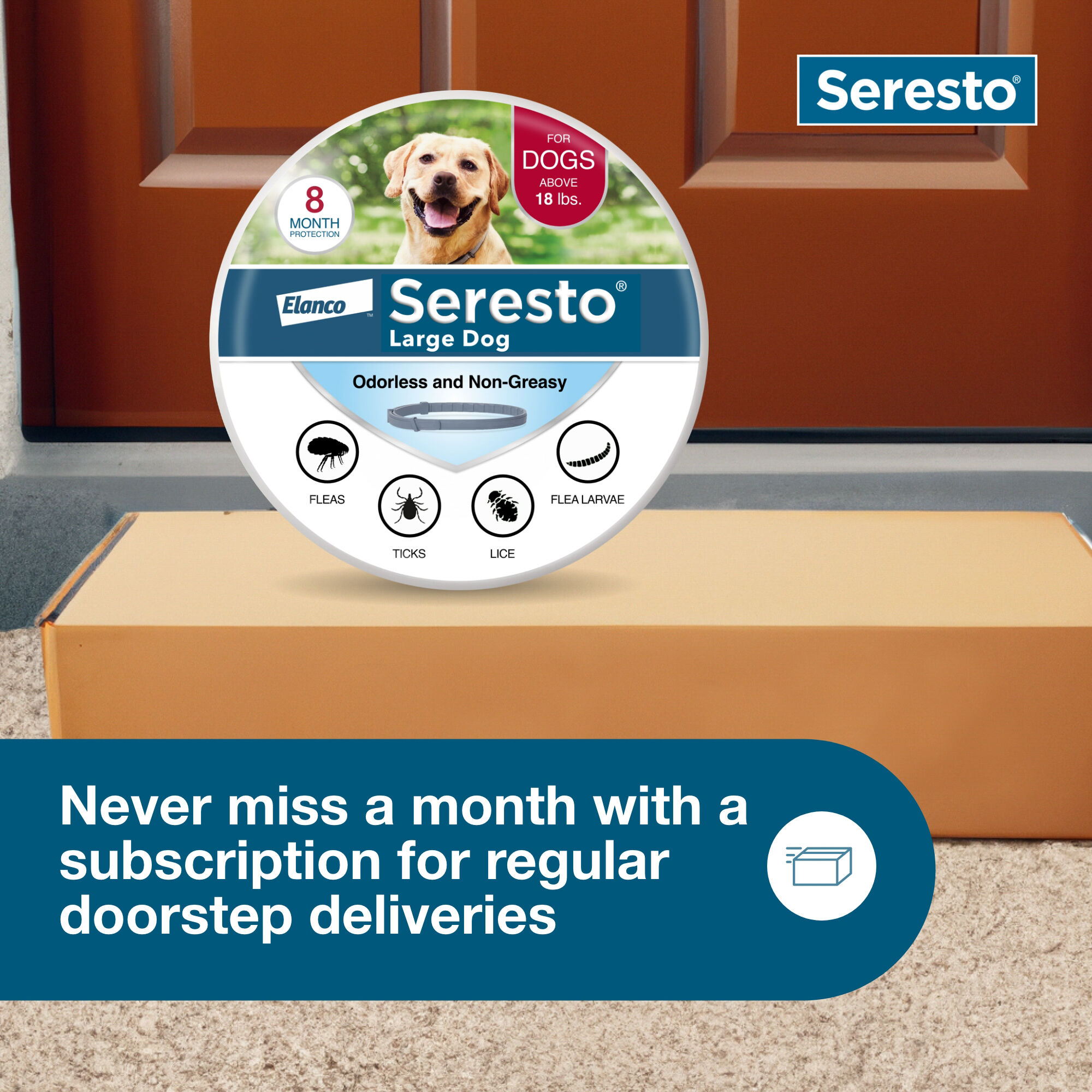 Seresto for Large Dogs over 18lbs 27.5