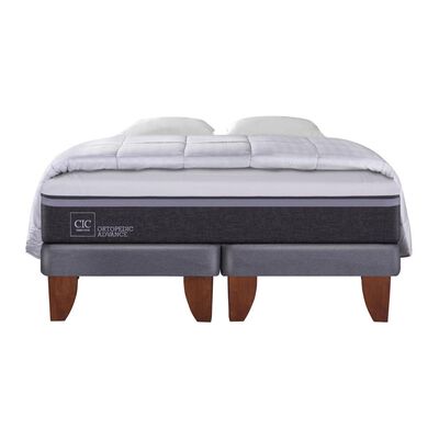 Cama Europea Cic Europea Ortopedic / 2 Plazas / Base Dividida Cama Europea Cic Europea Ortopedic / 2 Plazas / Base Dividida