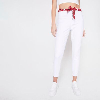 Jeans Tiro Alto Skinny Mujer Freedom Jeans Tiro Alto Skinny Mujer Freedom