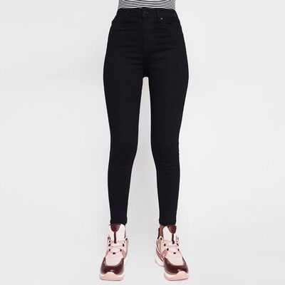 Jeans Mujer Tiro Alto Skinny Rolly go Jeans Mujer Tiro Alto Skinny Rolly go
