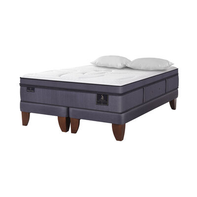 Cama Europea Super Premium / 2 Plazas / Base Dividida / 2 Almohadas Cama Europea Super Premium / 2 Plazas / Base Dividida / 2 Almohadas