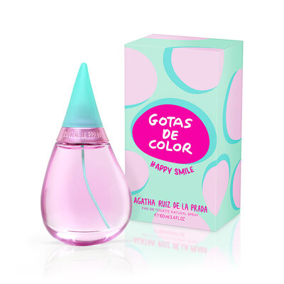 Perfume Agatha Ruiz De La Prada Happy Smile Gotas De Color Edición Limitada / 100 Ml / Edt / Perfume Agatha Ruiz De La Prada Happy Smile Gotas De Color Edición Limitada / 100 Ml / Edt /