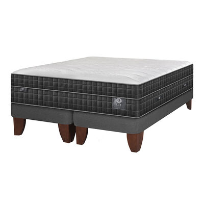 Cama Europea Cic Lux / 2 Plazas / Base Dividida Cama Europea Cic Lux / 2 Plazas / Base Dividida