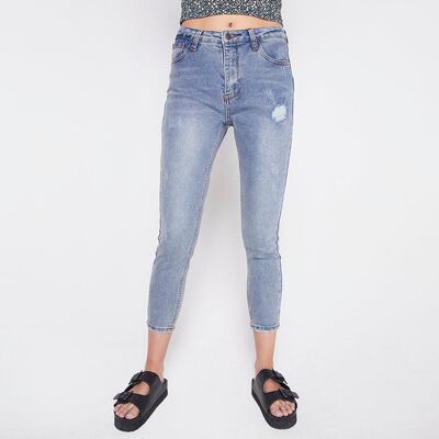 Jeans Mujer Tiro Alto Skinny Freedom Jeans Mujer Tiro Alto Skinny Freedom