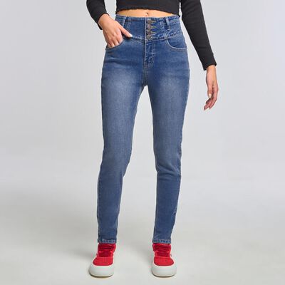 Jeans Mujer Tiro Alto Super Skinny Freedom Jeans Mujer Tiro Alto Super Skinny Freedom