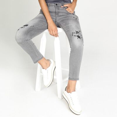 Jeans Mujer Tiro Alto Skinny Rolly go Jeans Mujer Tiro Alto Skinny Rolly go