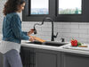 Single Handle Pull-Down Touch2O® Kitchen Faucet with Touchless Technology and Soap Dispenser