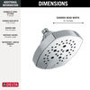 5-Setting H2Okinetic Shower Head