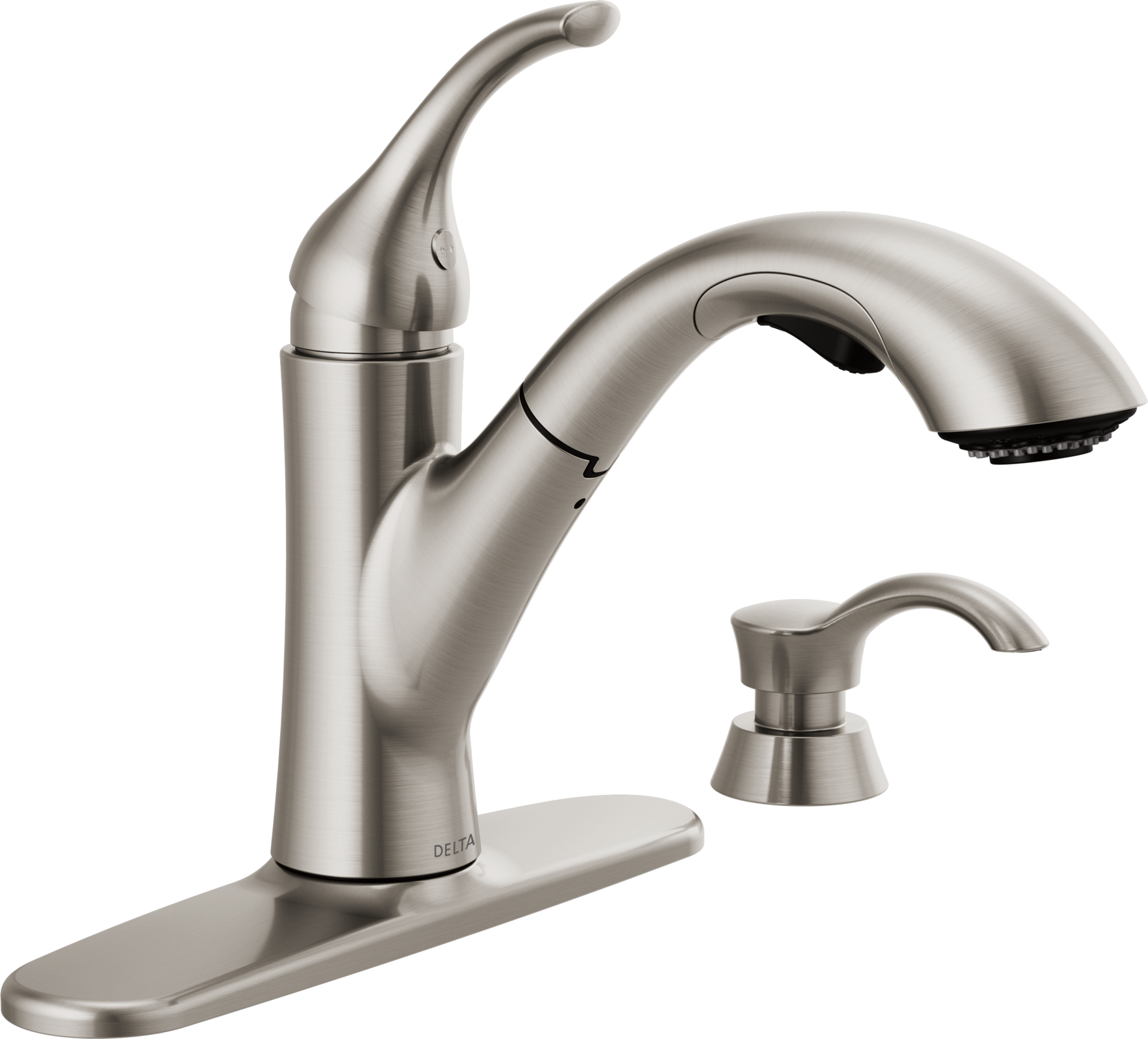 Single Handle Pull-Out Kitchen Faucet, image 1