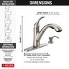 Single Handle Pull-Out Kitchen Faucet